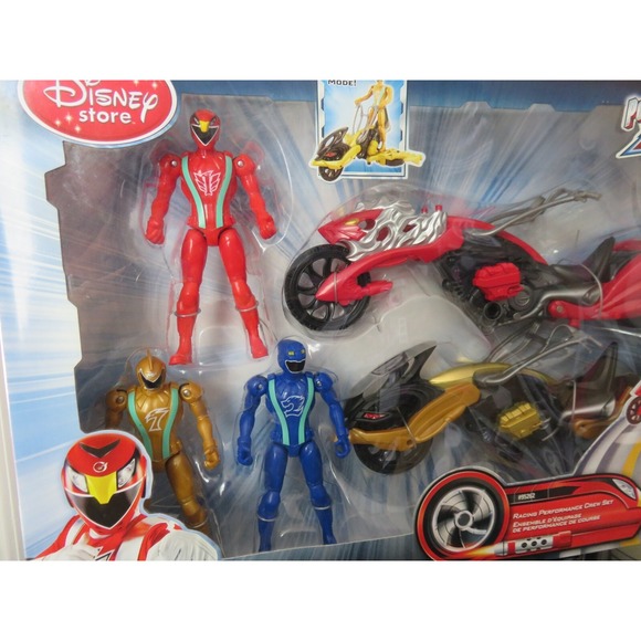 Disney Store Power Rangers RPM Chopper Battle Mode Racing‎ Performance Crew Set - Picture 5 of 7